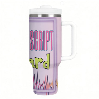40oz Tumbler with Handle and Straw (Made in USA)