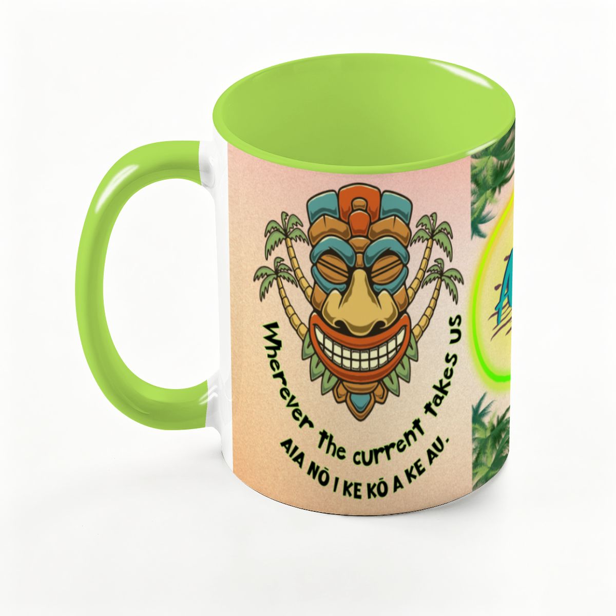 Large Colorful Mug (15oz) (Made in USA)