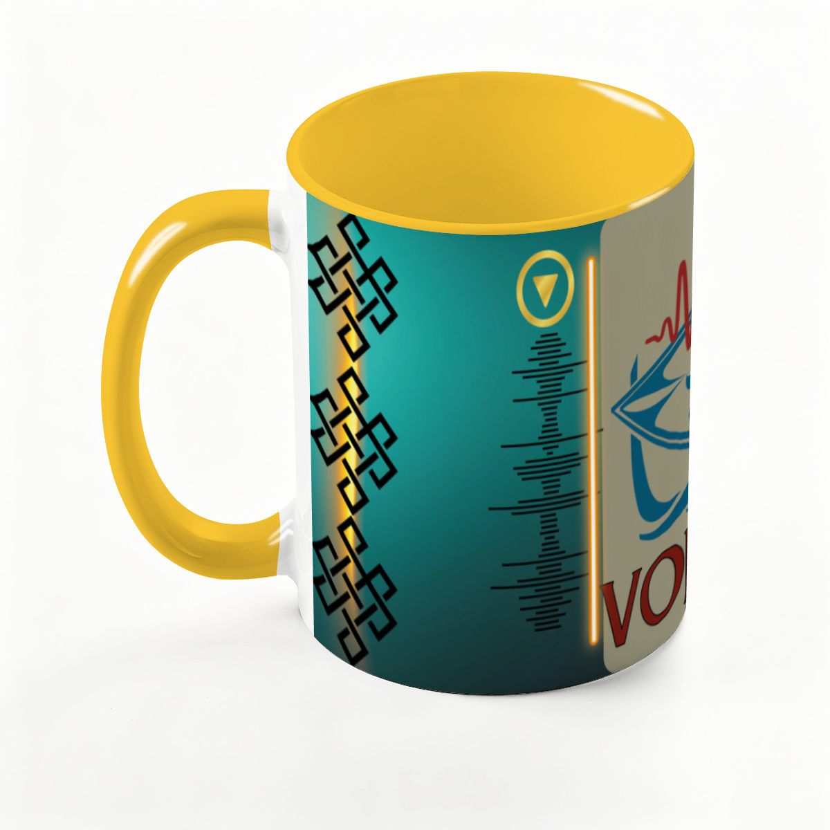 Large Colorful Mug (15oz) (Made in USA)