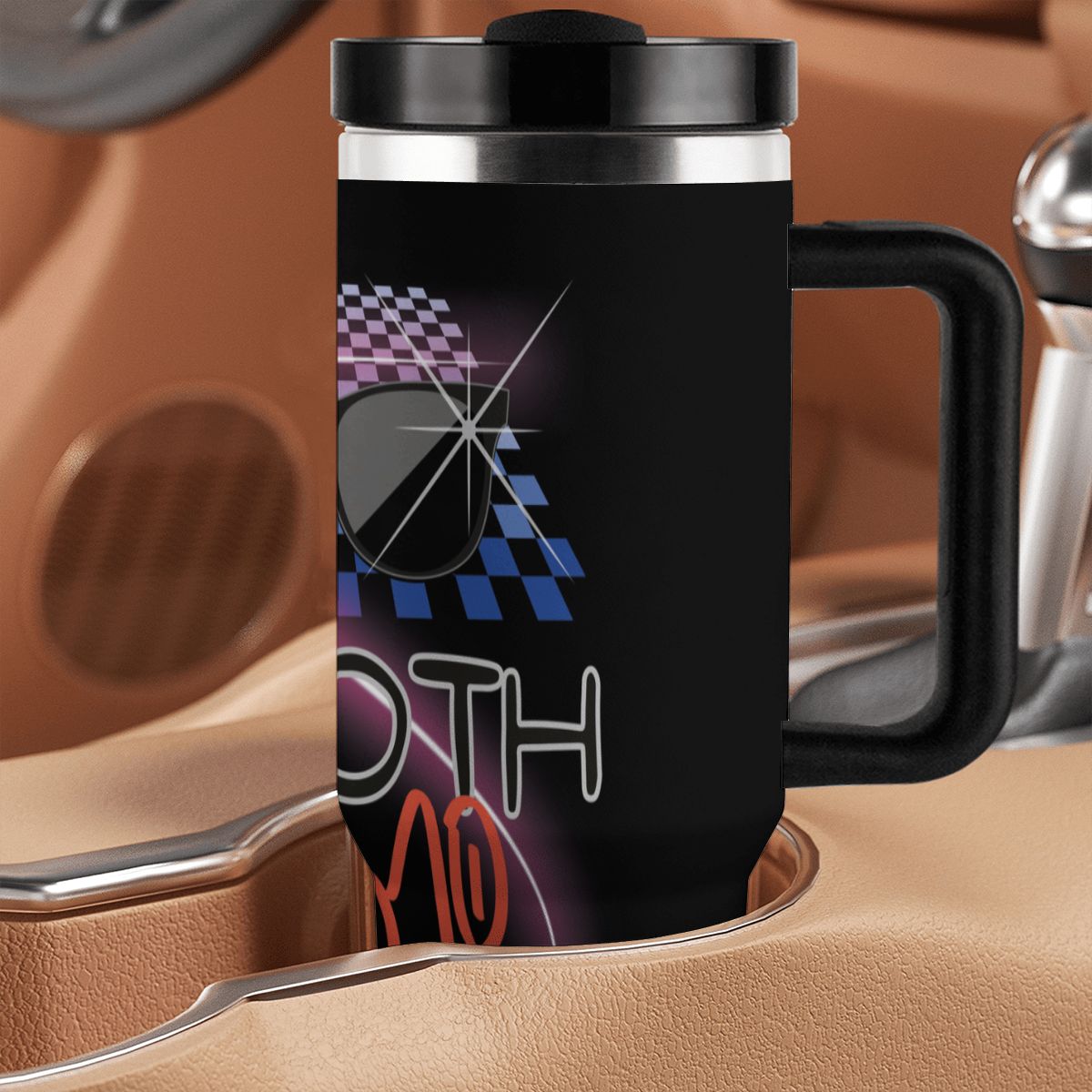 40oz Tumbler with Handle and Straw (Made in USA)