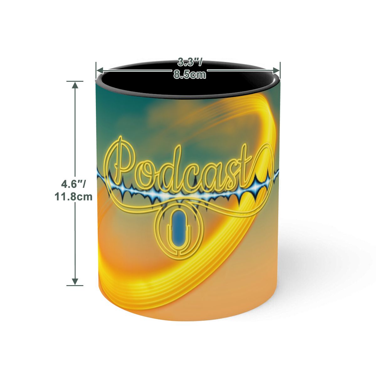 Large Colorful Mug (15oz) (Made in USA)