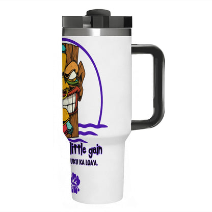 40oz Tumbler with Handle and Straw (Made in USA)