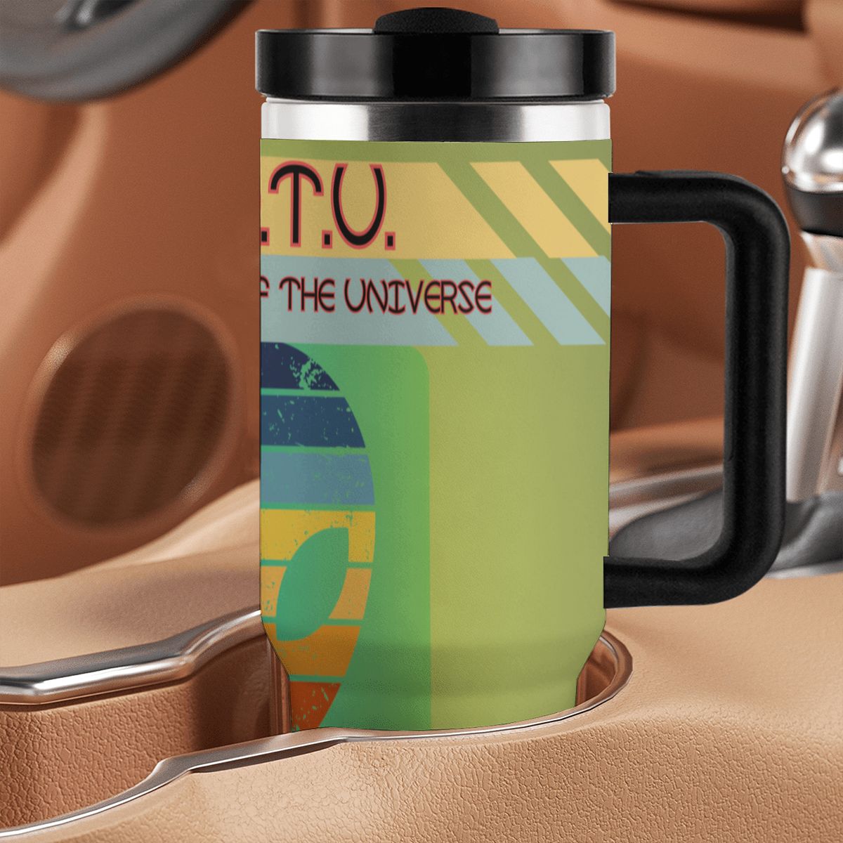 40oz Tumbler with Handle and Straw (Made in USA)
