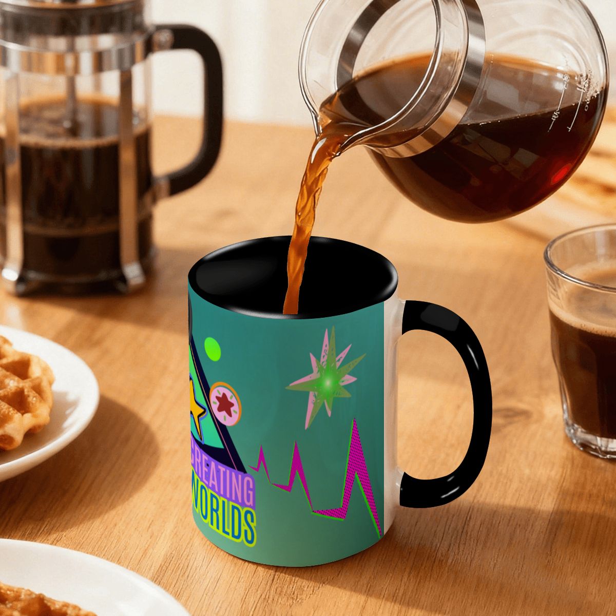 Large Colorful Mug (15oz) (Made in USA)