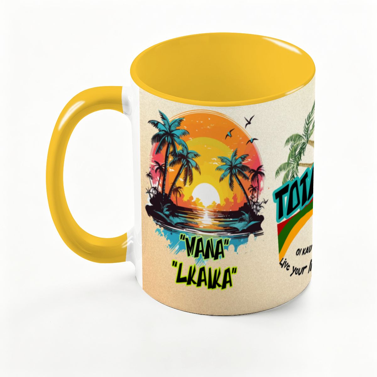 Large Colorful Mug (15oz) (Made in USA)