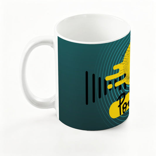 PODCAST: Large Colorful Mug (15oz)