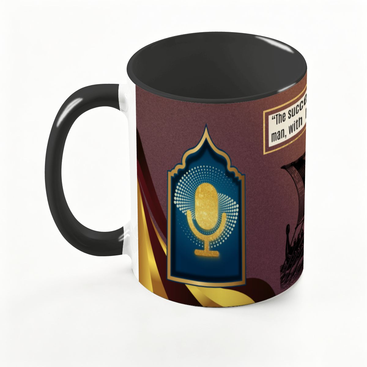 Large Colorful Mug (15oz) (Made in USA)