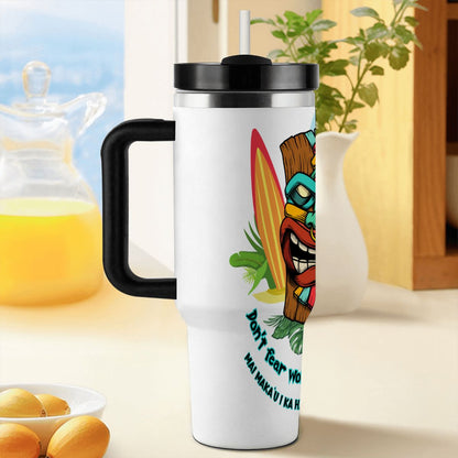 40oz Tumbler with Handle and Straw (Made in USA)