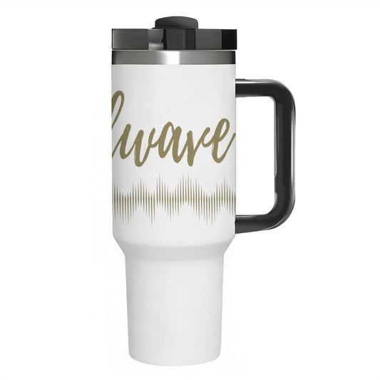 SOUNDWAVE: 40oz Tumbler with Handle and Straw