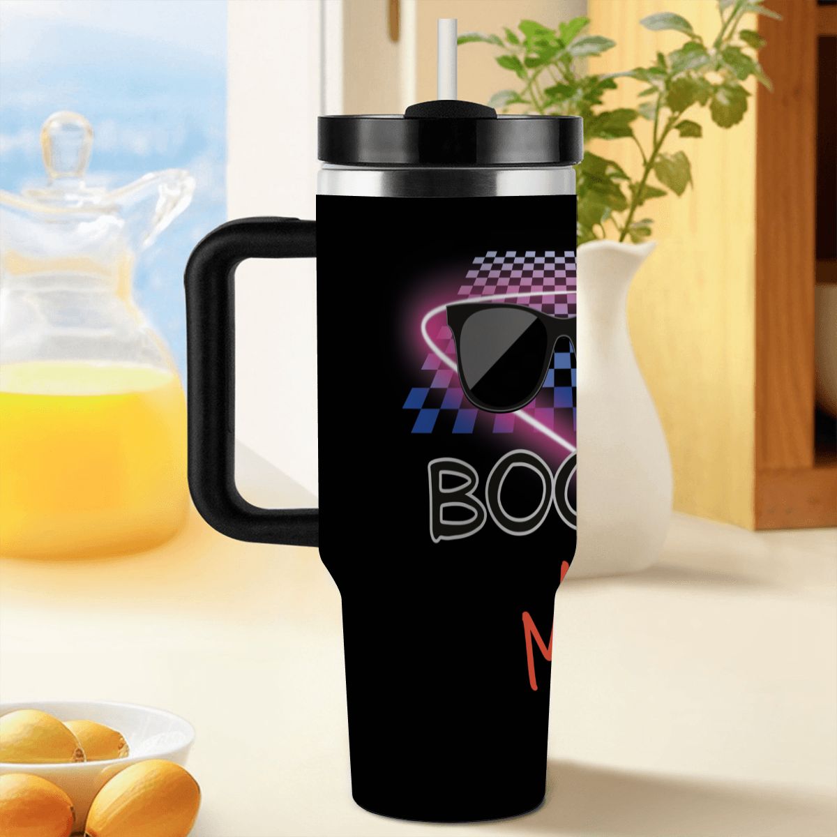 40oz Tumbler with Handle and Straw (Made in USA)
