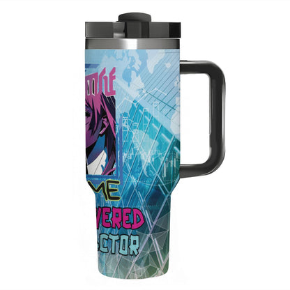 40oz Tumbler with Handle and Straw (Made in USA)