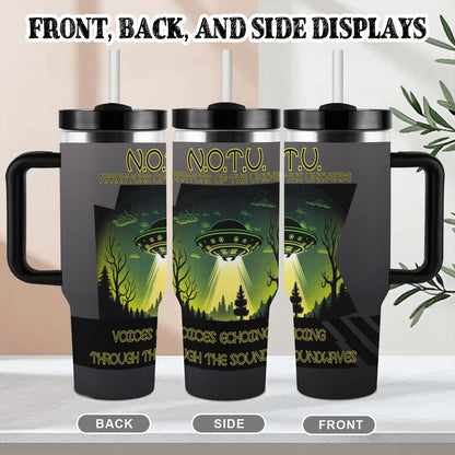 40oz Tumbler with Handle and Straw (Made in USA)