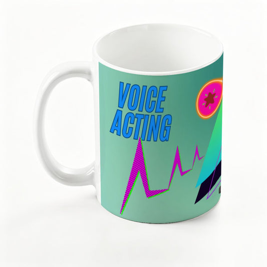 Colorful Voice Actor: Large Colorful Mug (15oz)