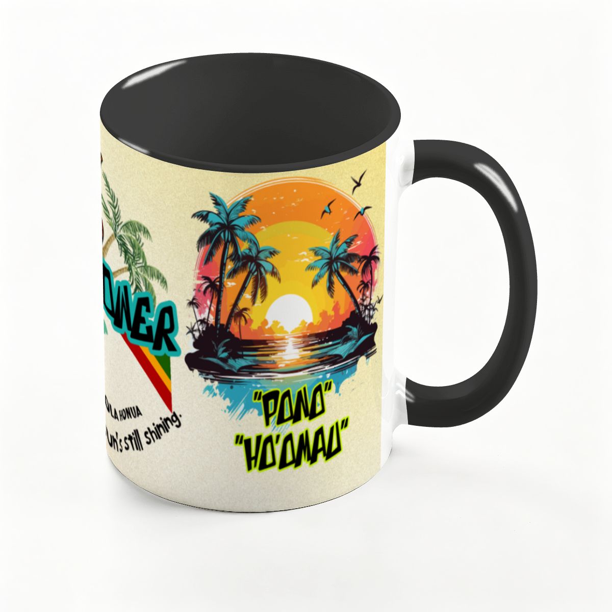 Large Colorful Mug (15oz) (Made in USA)