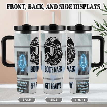 40oz Tumbler with Handle and Straw (Made in USA)