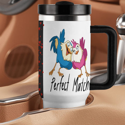 40oz Tumbler with Handle and Straw (Made in USA)