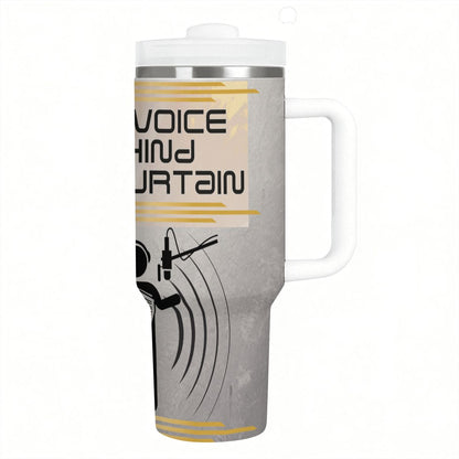40oz Tumbler with Handle and Straw (Made in USA)