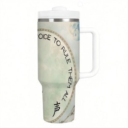 40oz Tumbler with Handle and Straw (Made in USA)