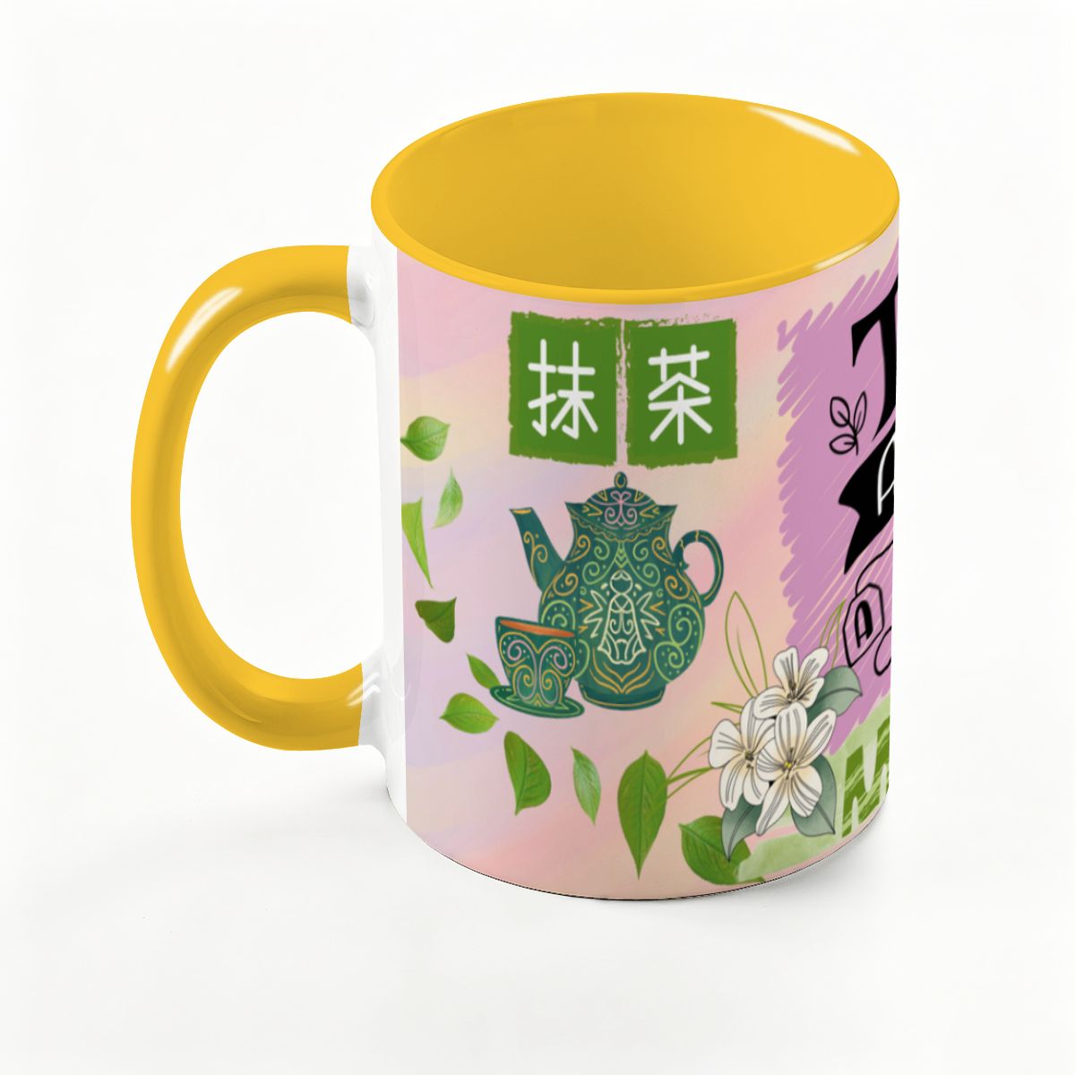 Perfect Tea: Large Classic Ceramic Mug (15oz)
