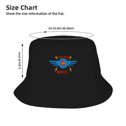 Creating Worlds: Classic Adult Double Layer Bucket Hat