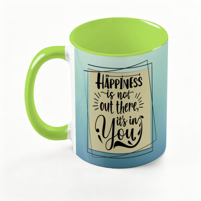 Motivational:  Large Classic Ceramic Mug (15oz)