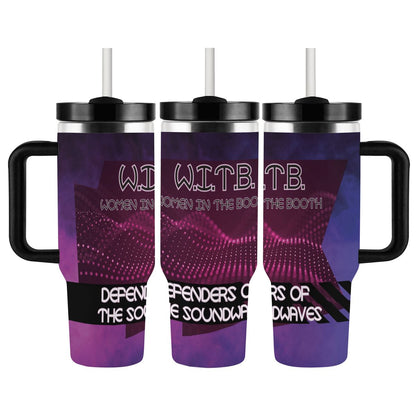 40oz Tumbler with Handle and Straw (Made in USA)
