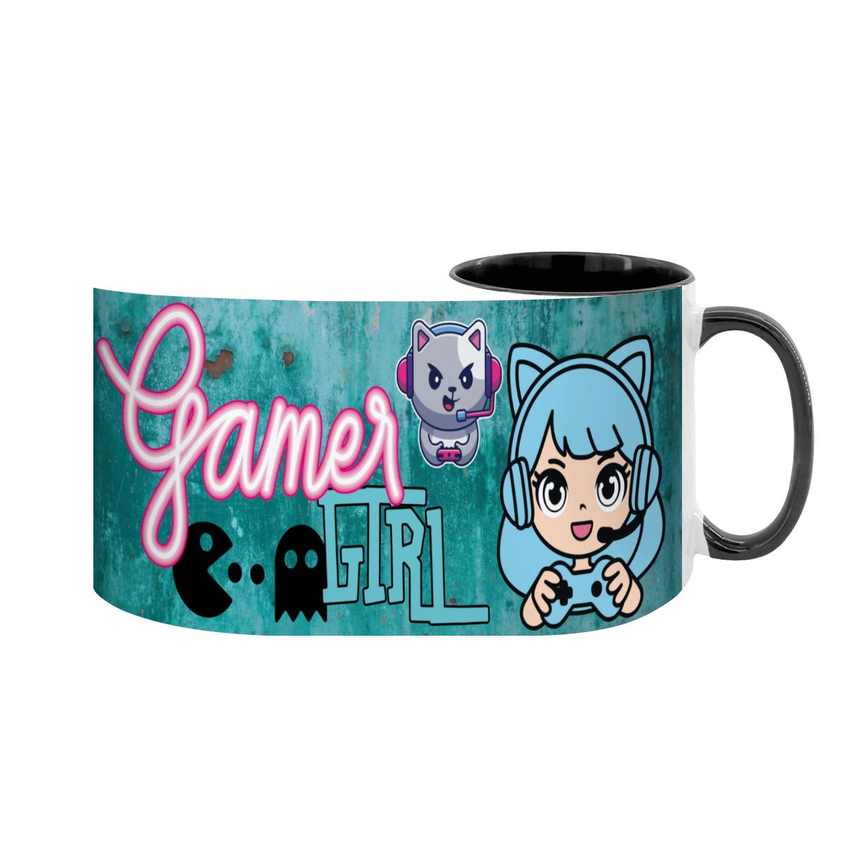 Game Girl: Large Classic Ceramic Mug (15oz)