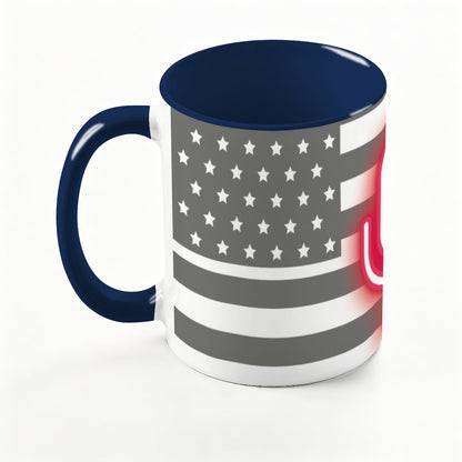 Large Colorful Mug (15oz) (Made in USA)