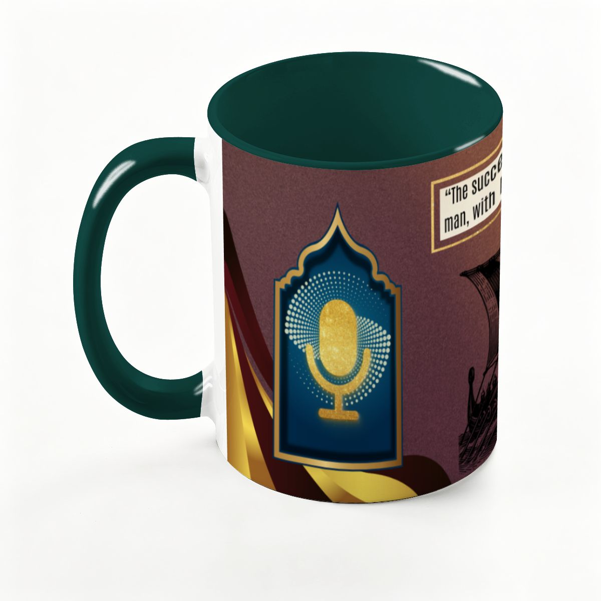 Large Colorful Mug (15oz) (Made in USA)