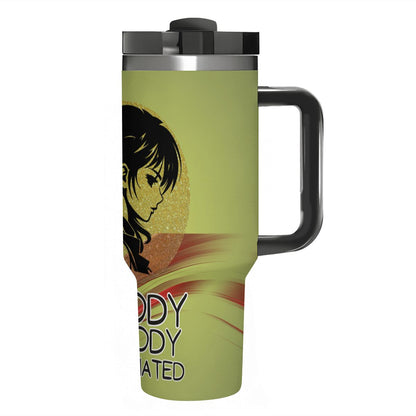 40oz Tumbler with Handle and Straw (Made in USA)