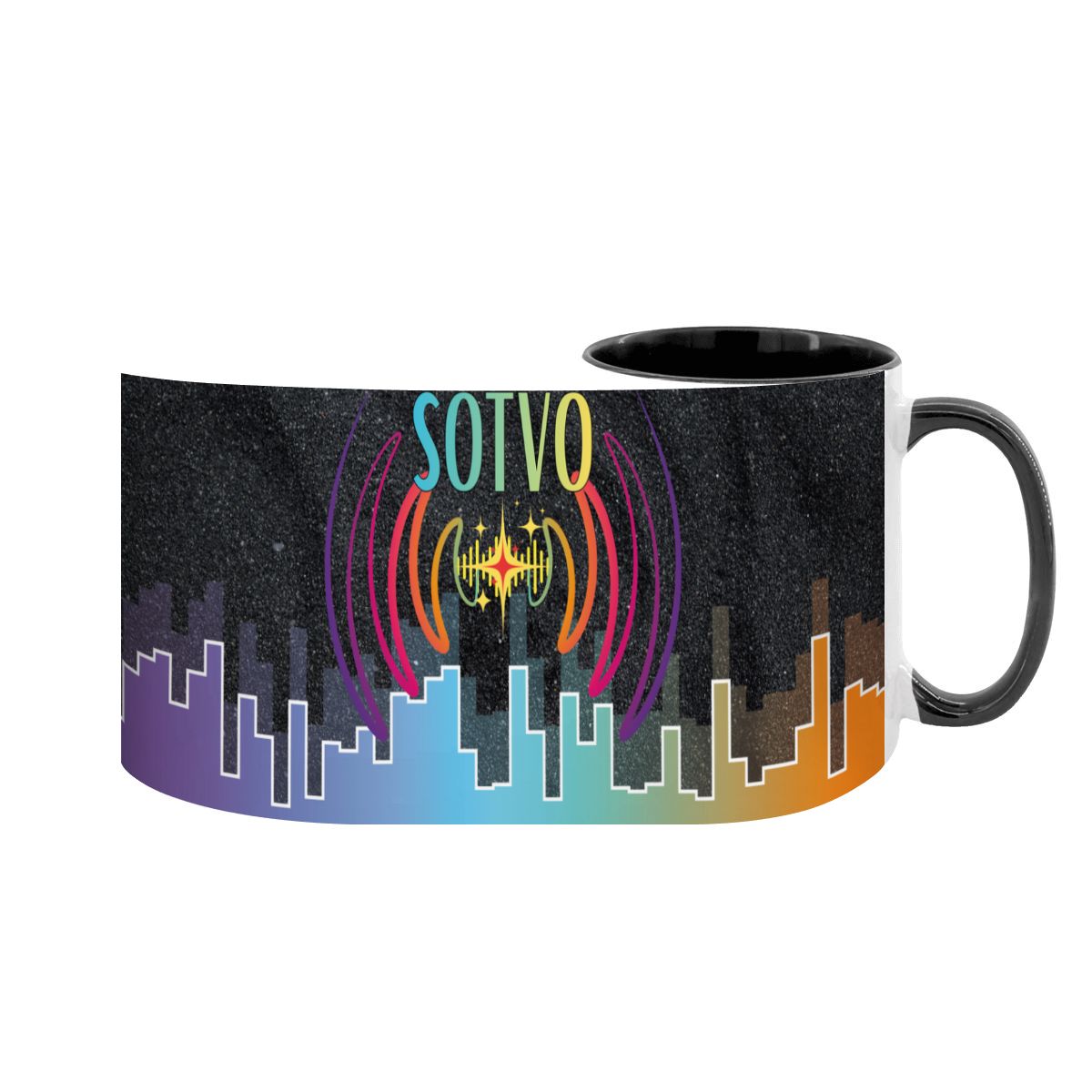 Large Colorful Mug (15oz) (Made in USA)