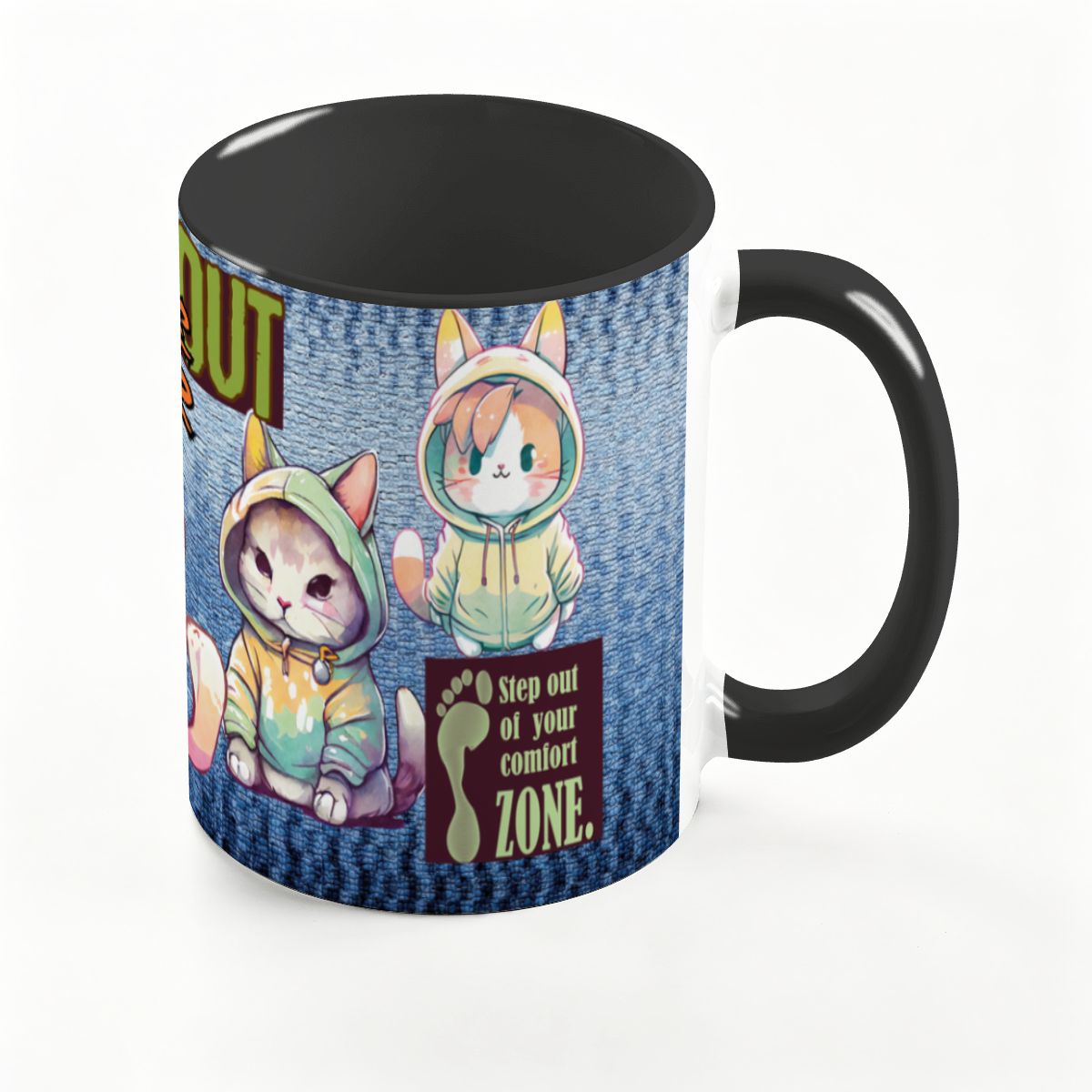 STAND OUT: Large Classic Ceramic Mug (15oz)
