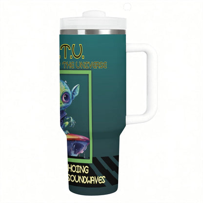 40oz Tumbler with Handle and Straw (Made in USA)