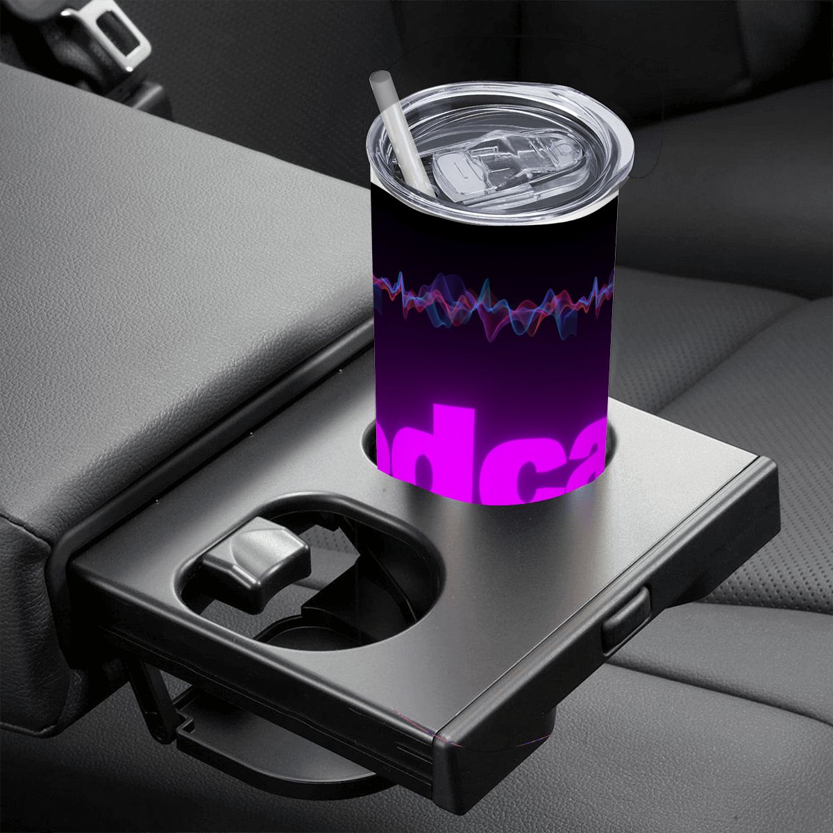 Stay Hydrated In STYLE: 20oz Straight Stainless Steel Tumbler with Straw