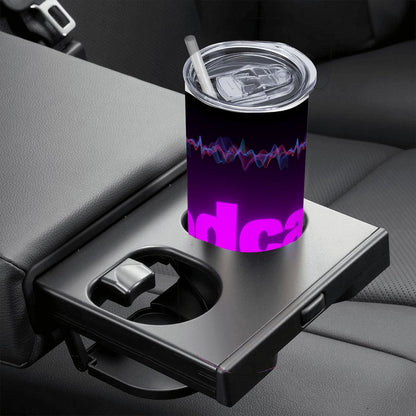 Stay Hydrated In STYLE: 20oz Straight Stainless Steel Tumbler with Straw