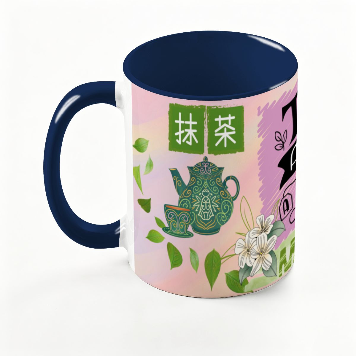 Perfect Tea: Large Classic Ceramic Mug (15oz)