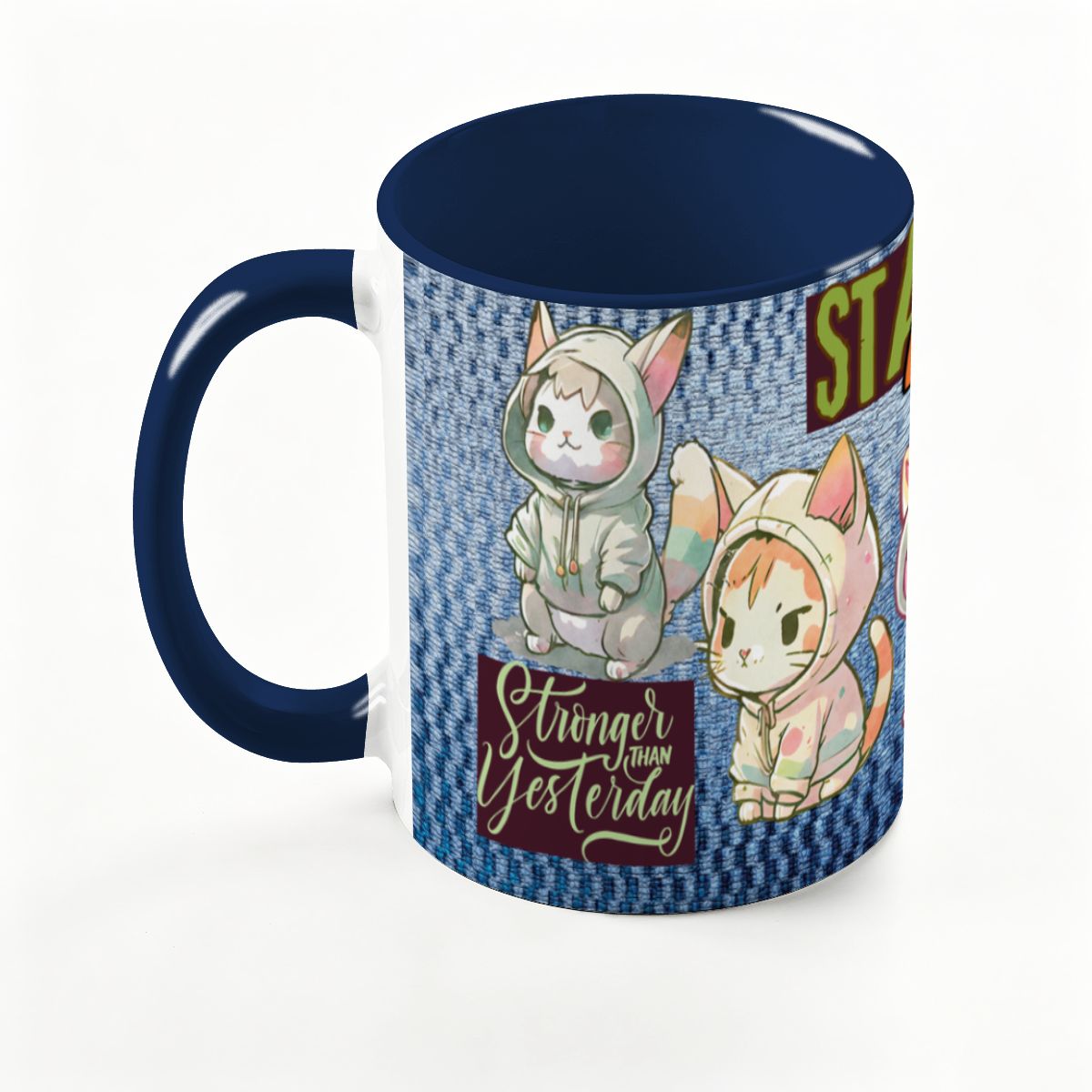 STAND OUT: Large Classic Ceramic Mug (15oz)