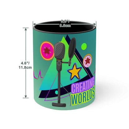 Large Colorful Mug (15oz) (Made in USA)