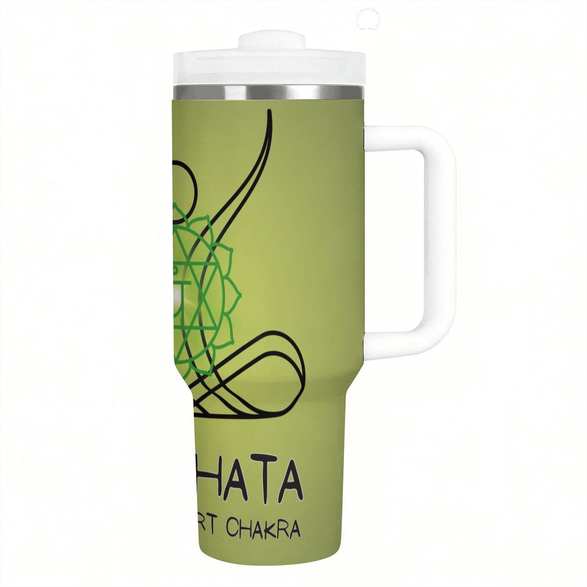 40oz Tumbler with Handle and Straw (Made in USA)