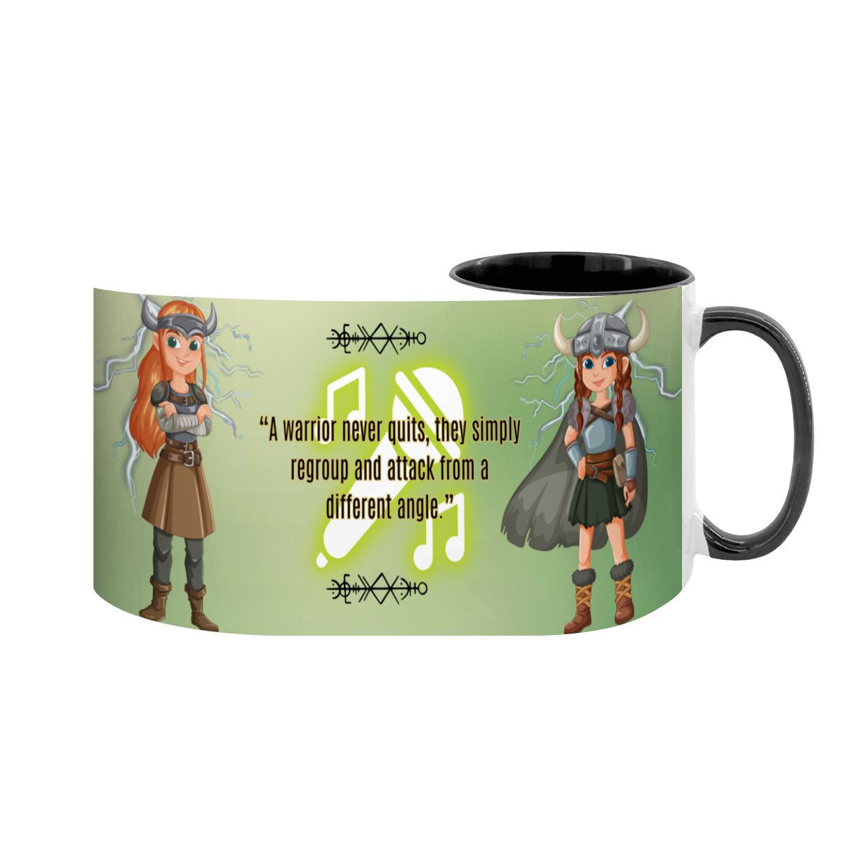 VIKING STYLE: Character Quotes: Large Colorful Mug (15oz)