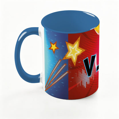 Large Colorful Mug (15oz) (Made in USA)