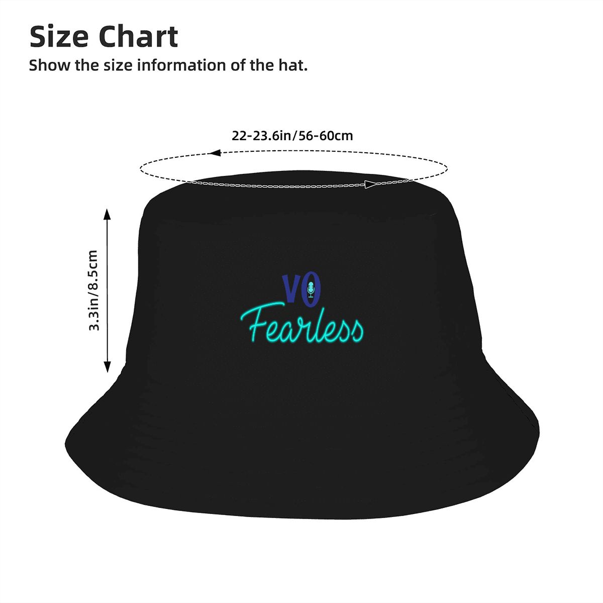 Adult Double Layer Bucket Hat (Made in USA)