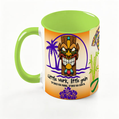 Large Colorful Mug (15oz) (Made in USA)