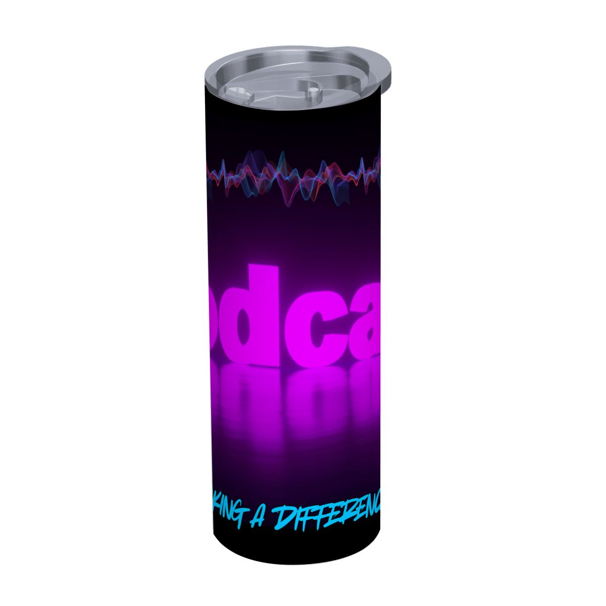 Stay Hydrated In STYLE: 20oz Straight Stainless Steel Tumbler with Straw