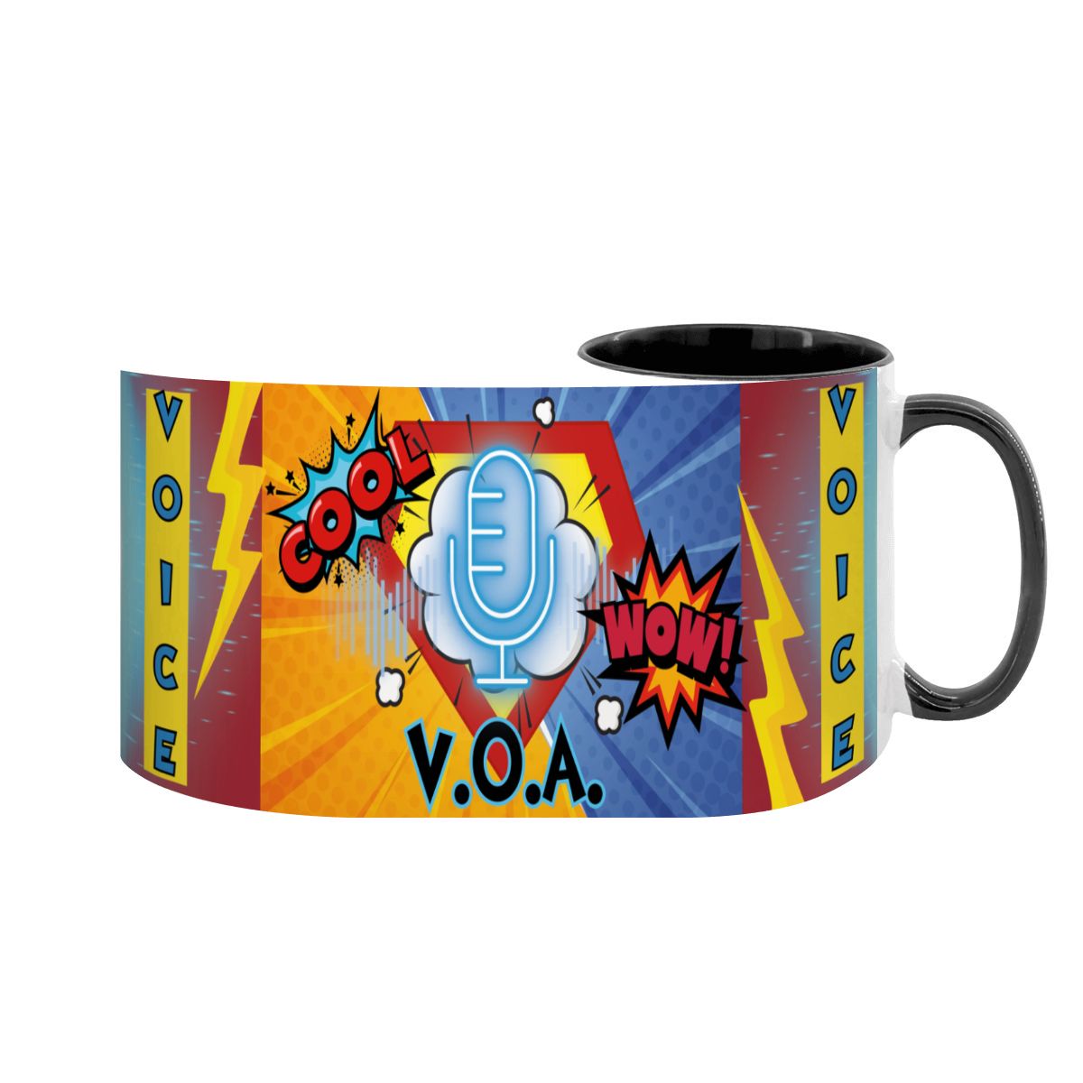 Large Colorful Mug (15oz) (Made in USA)