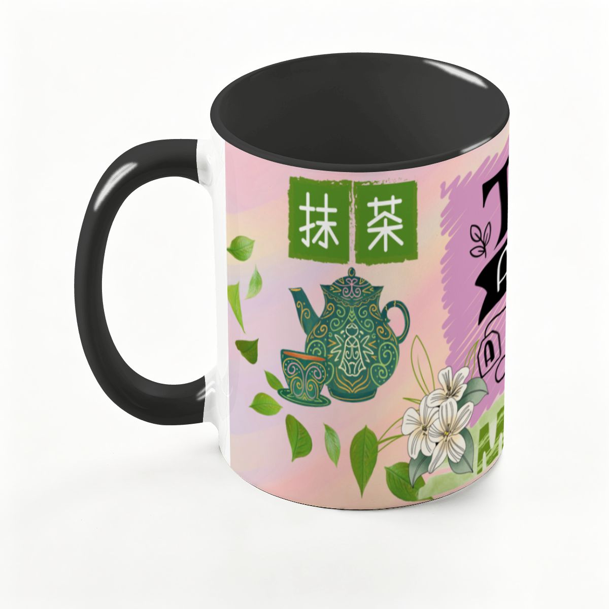 Perfect Tea: Large Classic Ceramic Mug (15oz)