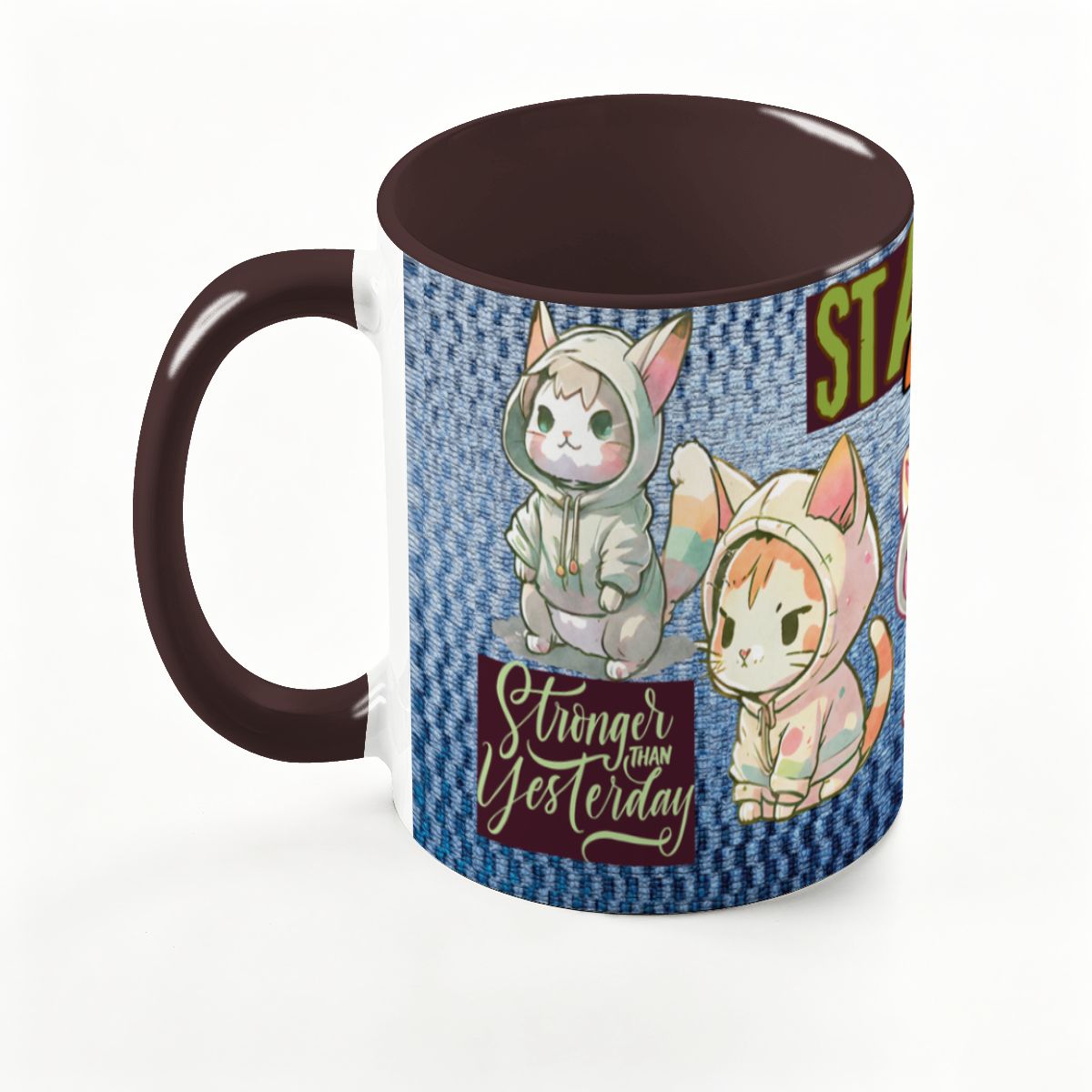 STAND OUT: Large Classic Ceramic Mug (15oz)