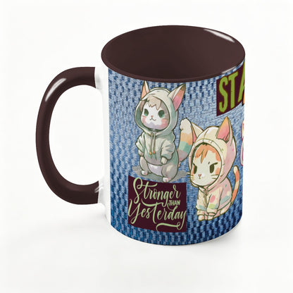 STAND OUT: Large Classic Ceramic Mug (15oz)