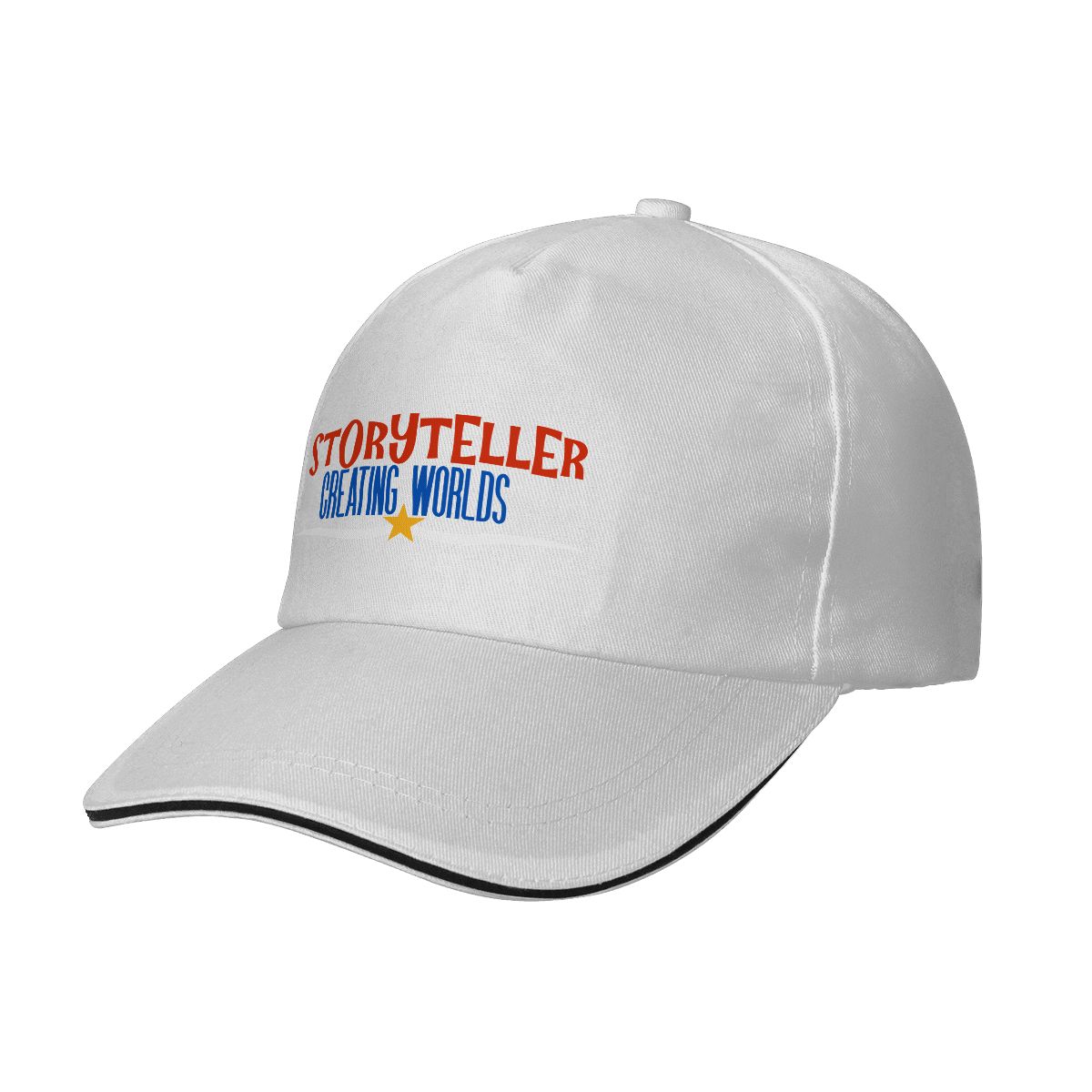 Sandwich Brim Baseball Cap (Made in USA)