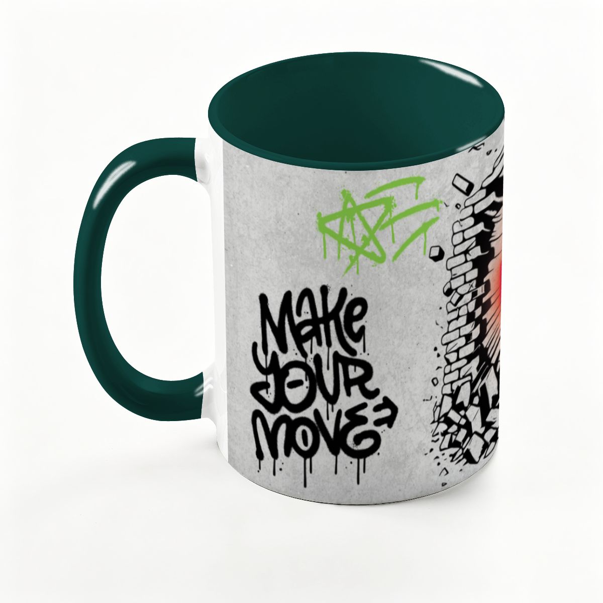 Large Colorful Mug (15oz) (Made in USA)